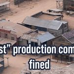 Rust production company fined