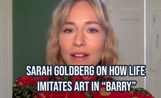 Sarah Goldberg on how art imitates life in Barry