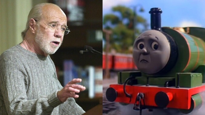 George Carlin narrator edits make Thomas The Tank Engine even more blue