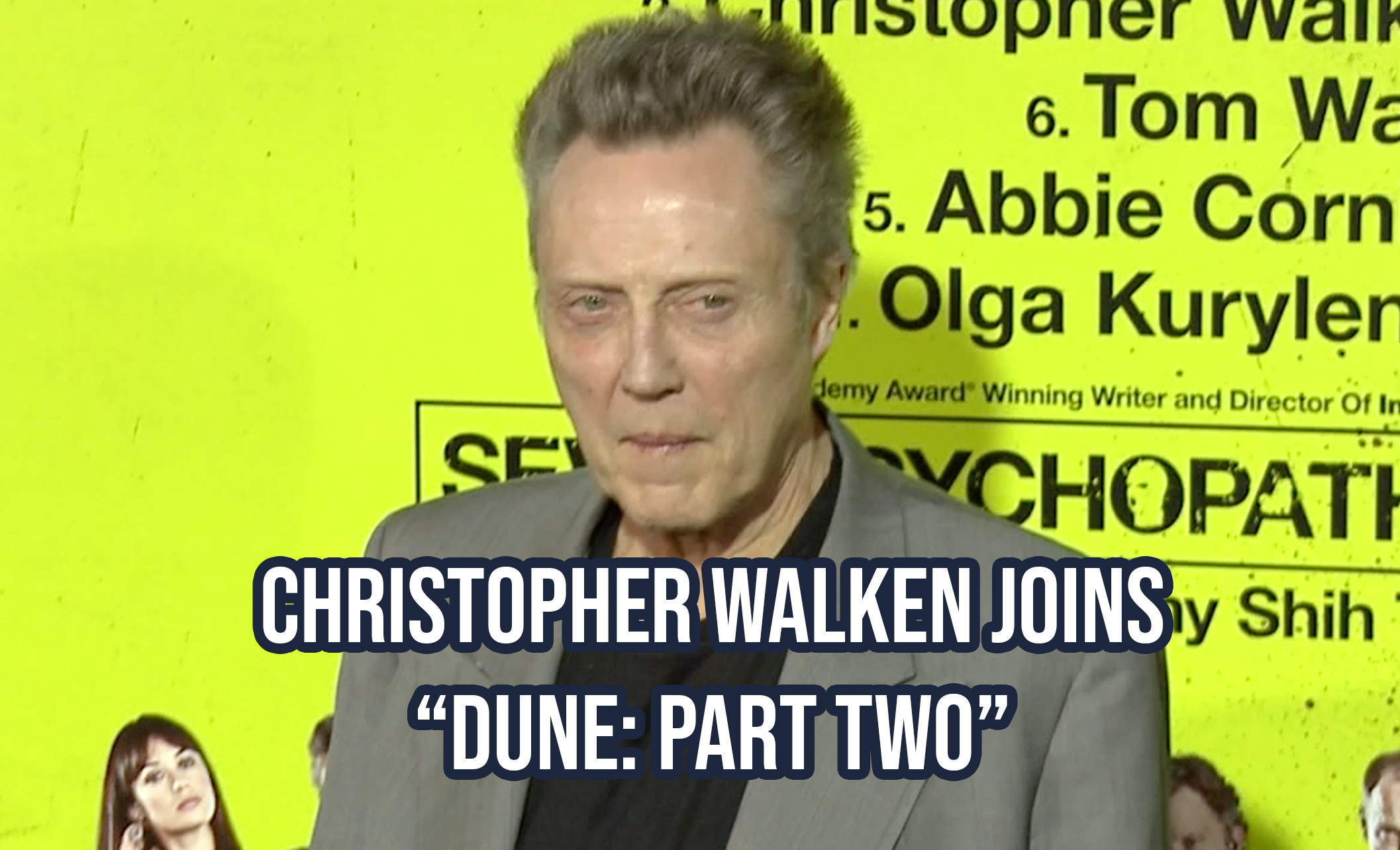 Christopher Walken joins Dune: Part Two