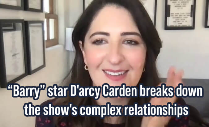 巴里Star D'Arcy Carden分解了該節目的複雜關係