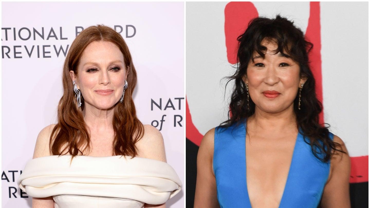 Sandra Oh, Julianne Moore to star in adaptation of Margaret Atwood’s Stone Mattress