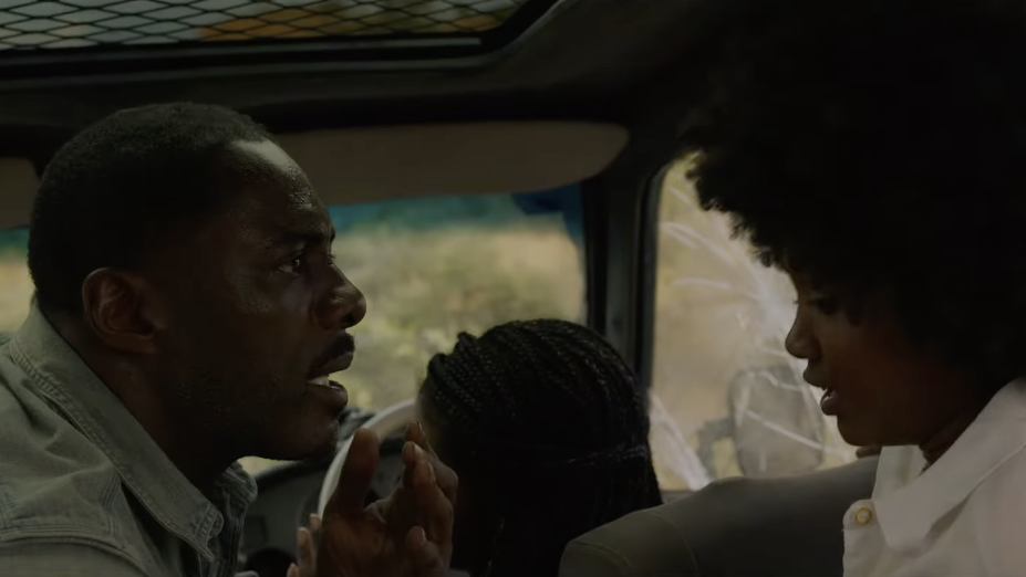 Idris Elba Jurassic Parks his way through the Beast trailer