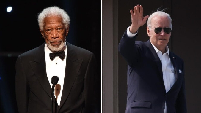 Fake President Morgan Freeman joins actual President Joe Biden on Russian ban list