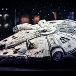 The Millennium Falcon is based on a stack of dirty dishes, says Joe Johnston