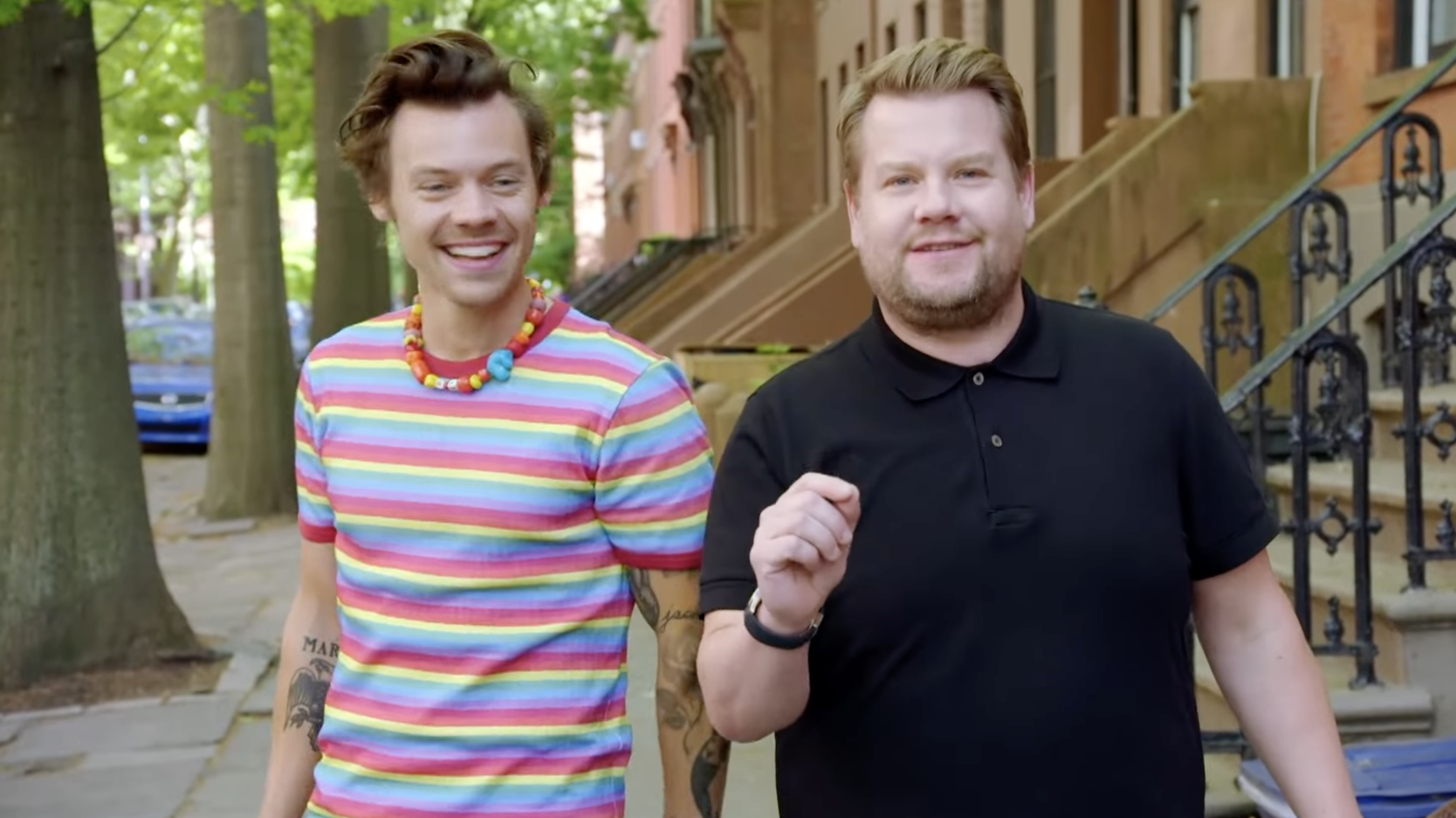 James Corden directs Harry Styles’ “Daylight” music video in three hours and with $300