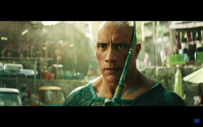 Dwayne Johnson brings the thunder in first Black Adam trailer