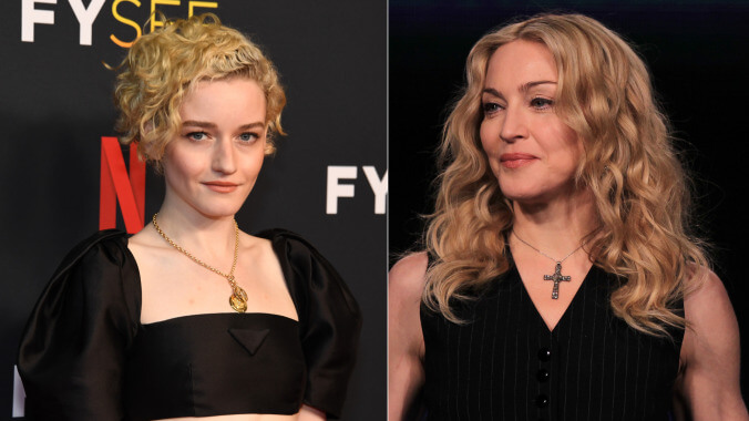 Julia Garner might play material girl trapped in material world in Madonna biopic