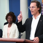 Matthew McConaughey gives impassioned speech on gun reform at White House press conference