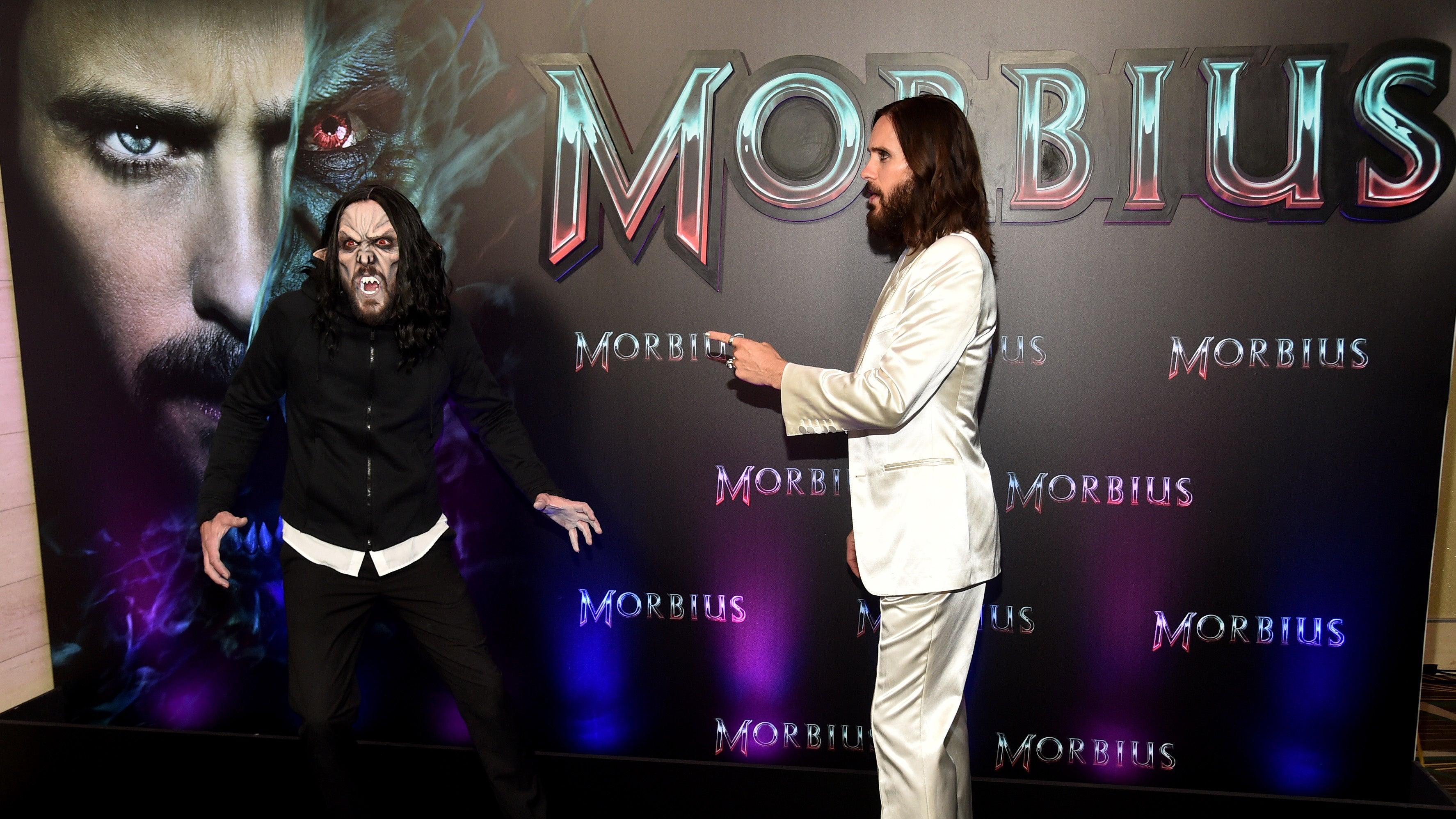 Oh, how droll! Jared Leto is now participating in your “Morbin’ Time” memes