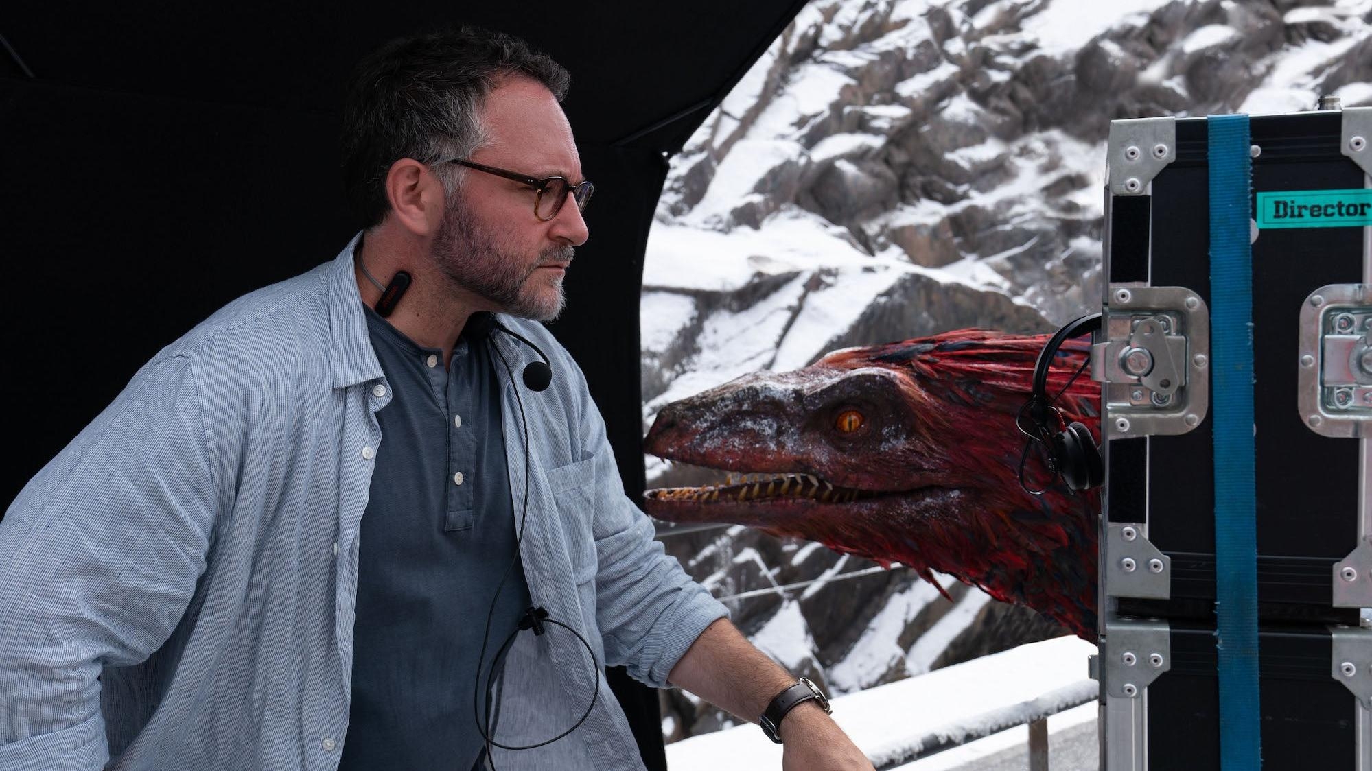 Jurassic World: Dominion‘s Colin Trevorrow and Emily Carmichael on those T-Rex-sized expectations