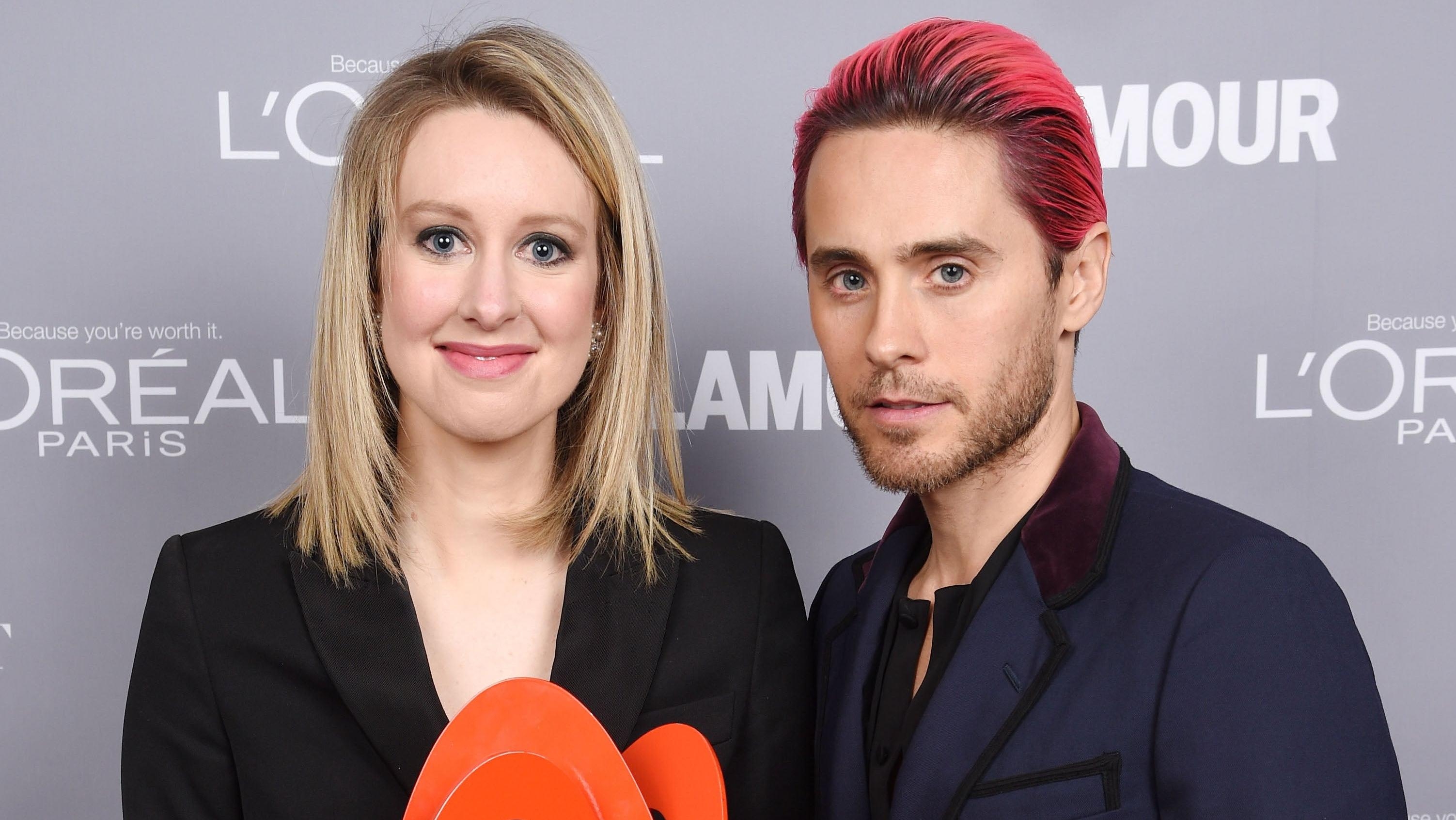 Jared Leto says he and Elizabeth Holmes had a “nice and lovely” friendship before that whole Theranos scandal