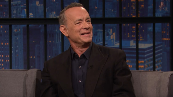 Tom Hanks reflects on a long history of wedding crashing