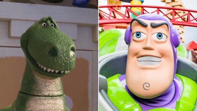 Oh no, the dinosaurs are eating Buzz Lightyear's box office money