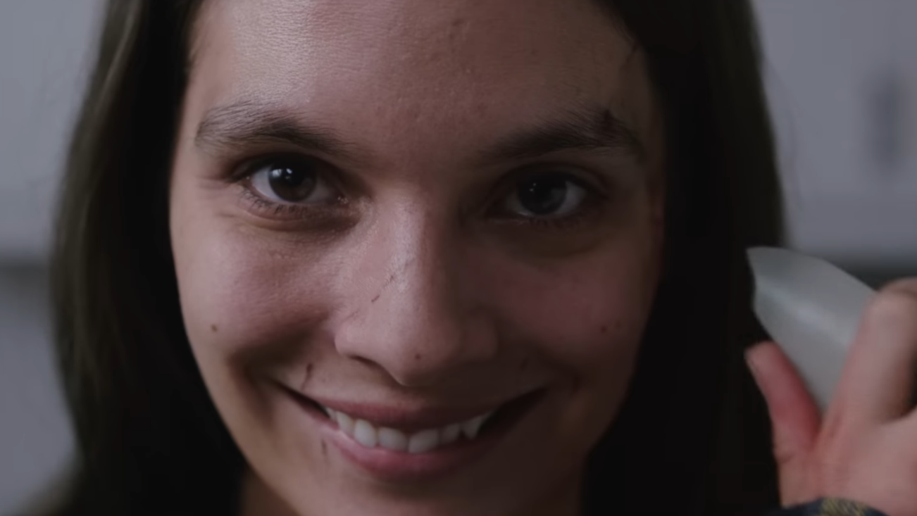 There’s at least one truly horrifying image in the Smile trailer