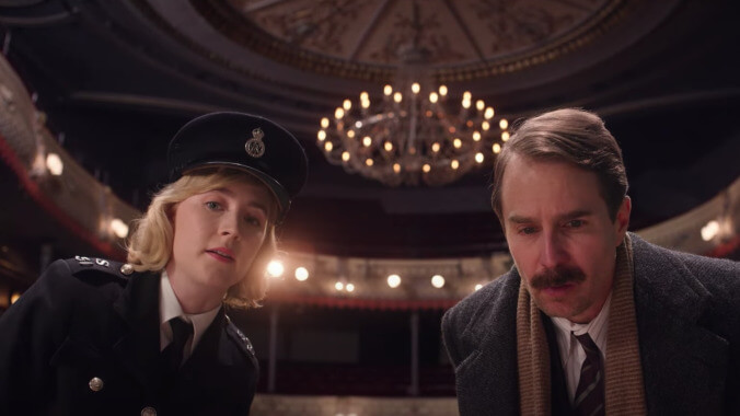 Sam Rockwell and Saoirse Ronan investigate a murder in 1950s London in the See How They Run trailer