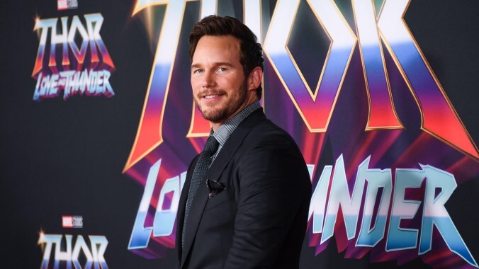 Chris Pratt says he's 