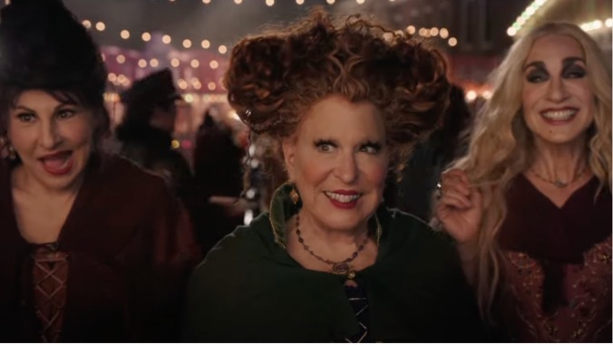 The Sanderson sisters cast a new spell in Disney Plus' Hocus Pocus 2 teaser