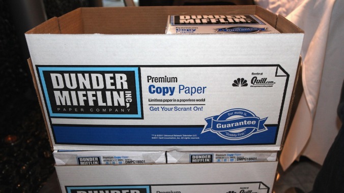 NBC sues alleged “trademark squatter” for buying the rights to the name Dunder Mifflin