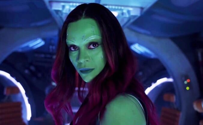 31. Gamora (Zoe Saldana)