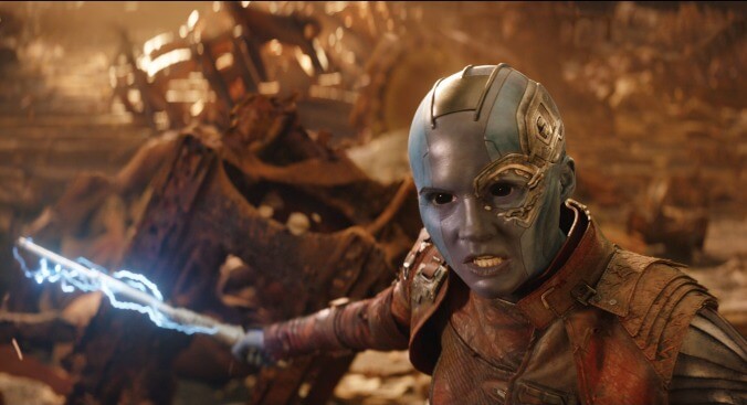 35. Nebula (Karen Gillan)