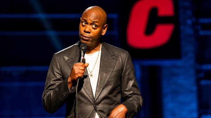 Netflix now just posting Dave Chappelle’s random self-aggrandizing speeches, apparently