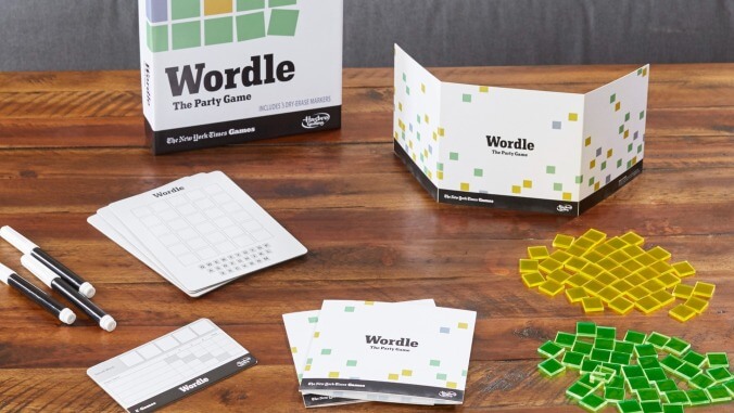 Wordle is becoming a physical, party-friendly board game