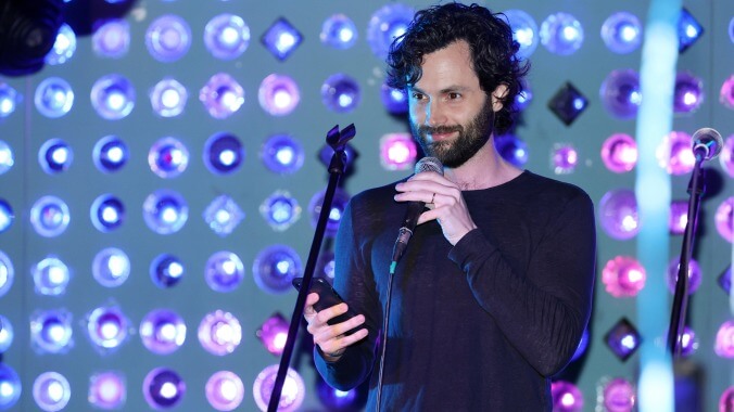 Penn Badgley jacks off weird, according to You directors