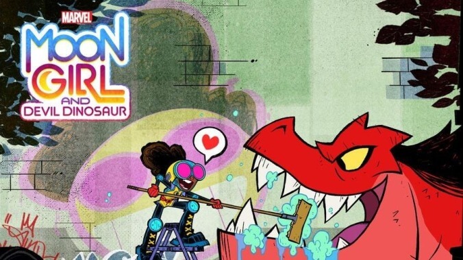 Marvel's Moon Girl show gets a very cute first-look clip and a very stacked guest cast