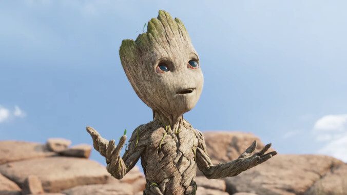 Dance along to the trailer for I Am Groot