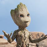 Dance along to the trailer for I Am Groot