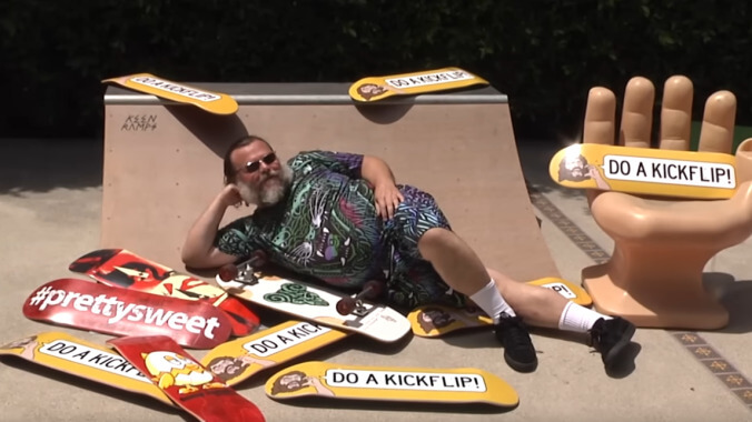 Jack Black takes to the streets of Los Angeles, confronts the city's dire kickflip shortage