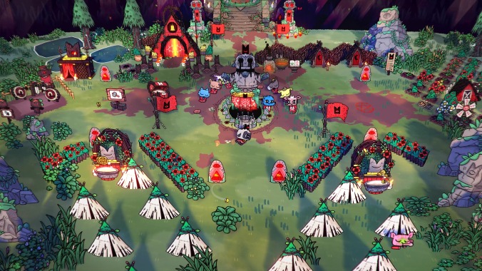 Cult Of The Lamb is an adorably gross mash-up of some of indie gaming’s best ideas