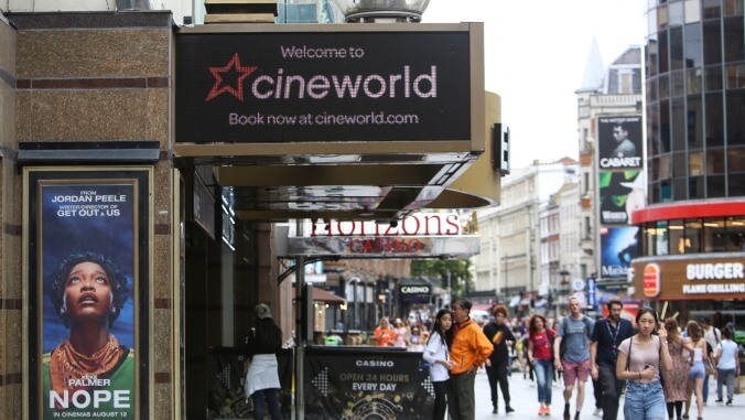 The good people at Cineworld confirm they have bankruptcy on the brain