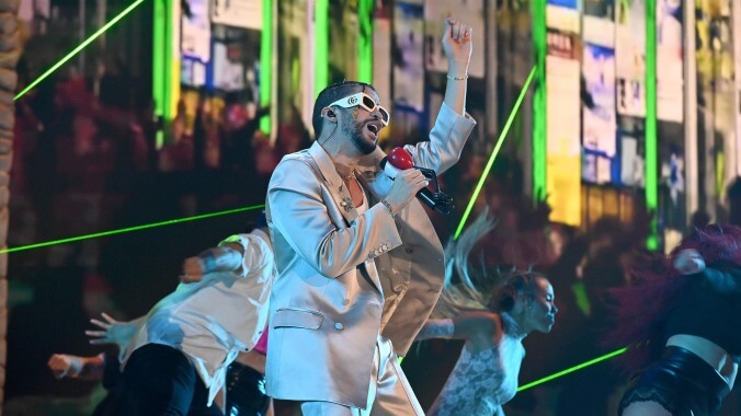 Good, really: Bad Bunny winning Artist Of The Year while performing at Yankee Stadium