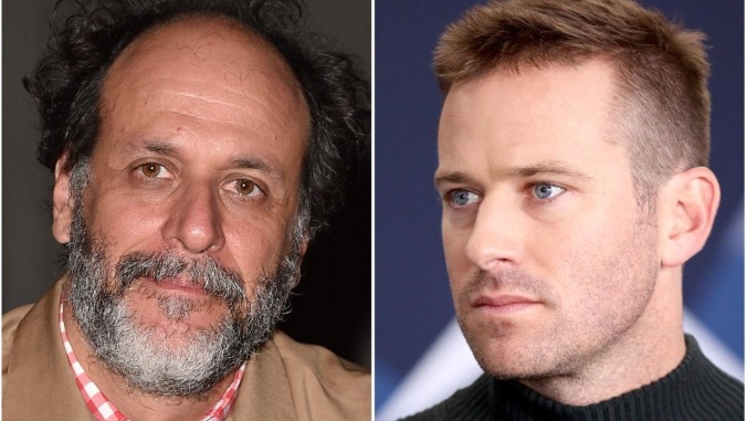 Luca Guadagnino wasn’t even thinking of Armie Hammer when making his cannibalism movie, thank you very much