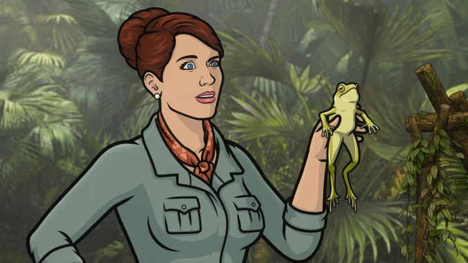 Judy Greer just barely manages to keep a dull Archer jungle adventure afloat