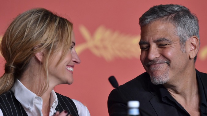 George Clooney joins human race, admits he hasn't 