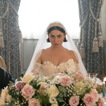 Rosa Salazar leads the messy yet breezy rom-com thriller Wedding Season