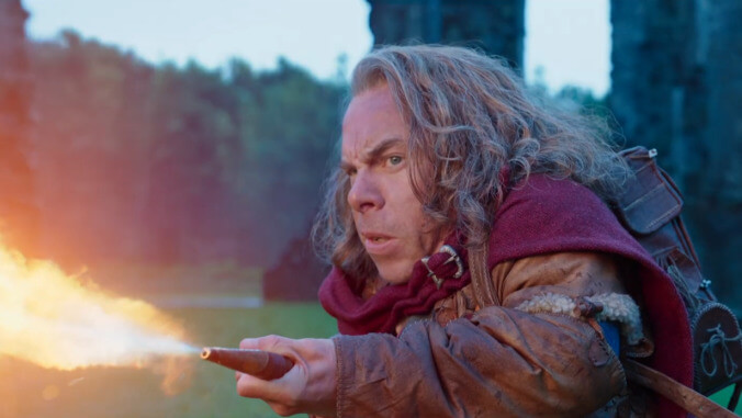 Willow's got a flamethrower in the trailer for his new Disney Plus show