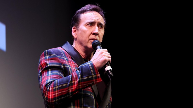 For Nicolas Cage, the movie biz isn’t a career: “I just see it as work”