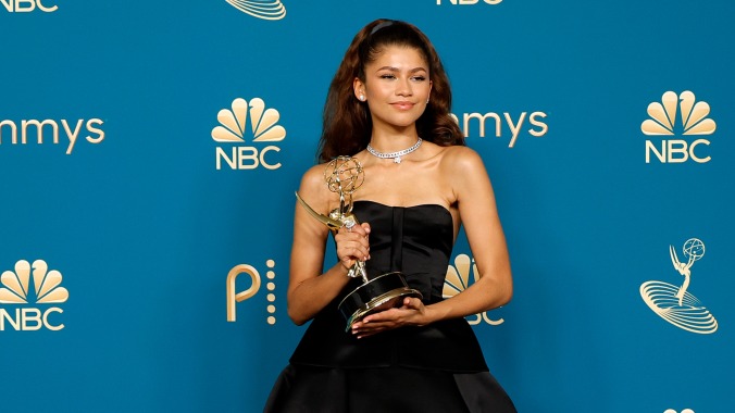 Zendaya’s mom wasn’t exactly welcomed into the Emmys where her daughter made history
