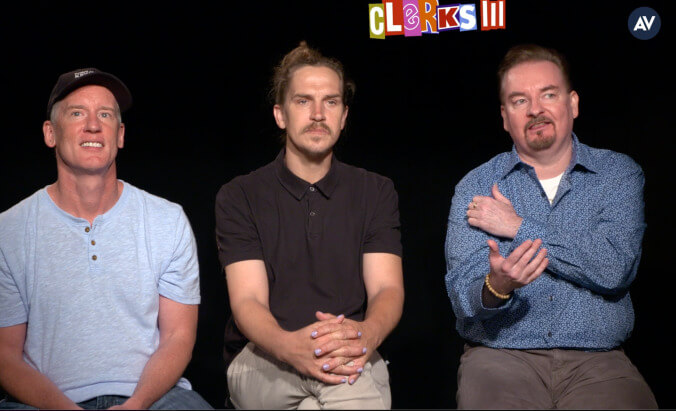 Jeff Anderson, Jason Mewes, and Brian O'Halloran on returning to Clerks