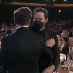 Here’s to Bill Hader, the only celeb wearing a mask at the 2022 Emmys