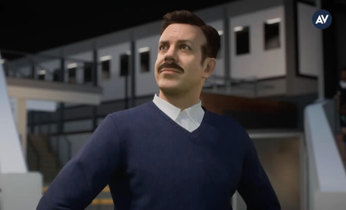 Ted Lasso gets into the (video) game