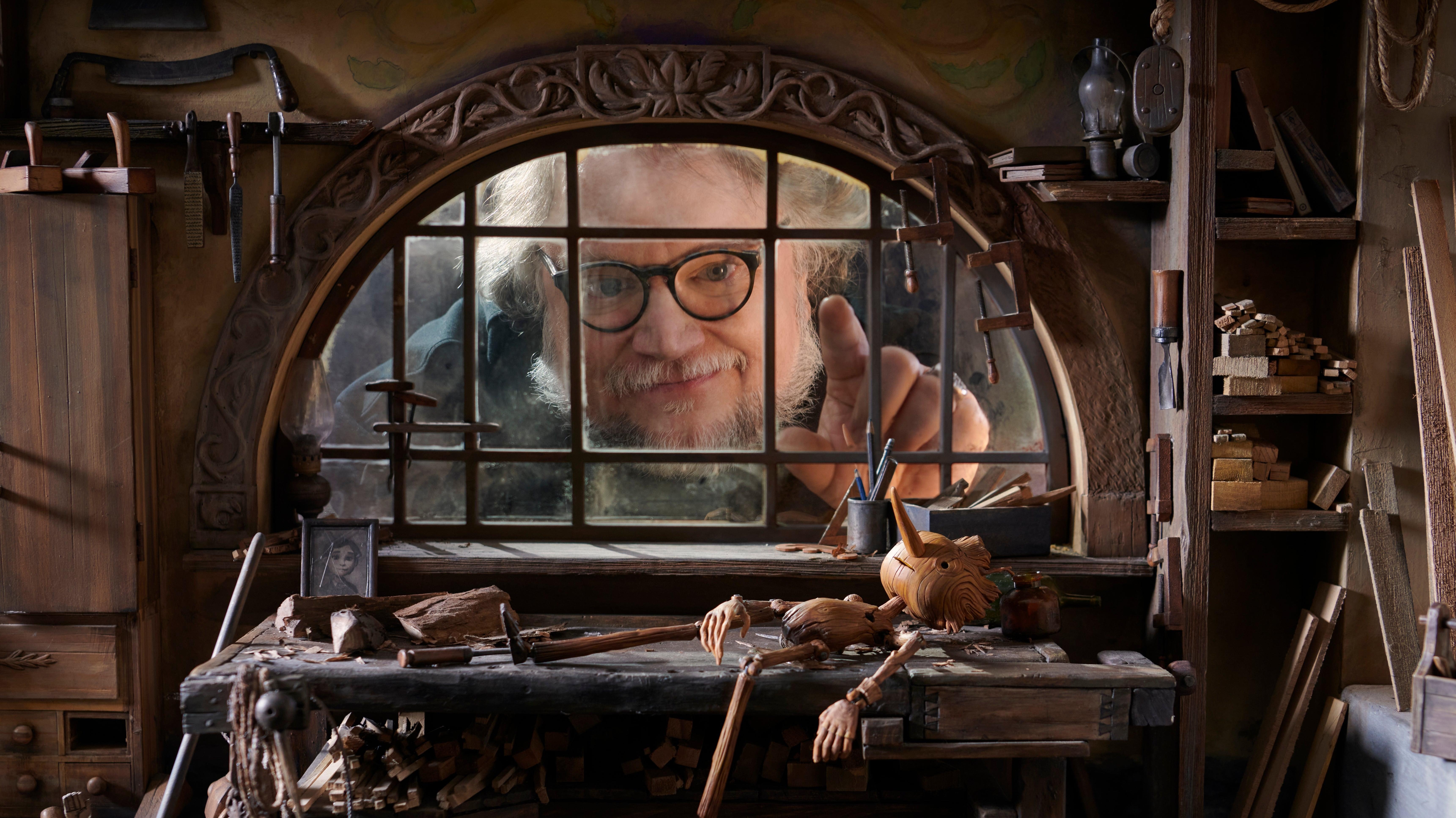 Holy crap, the behind-the-scenes stuff on Guillermo Del Toro’s Pinocchio looks cool
