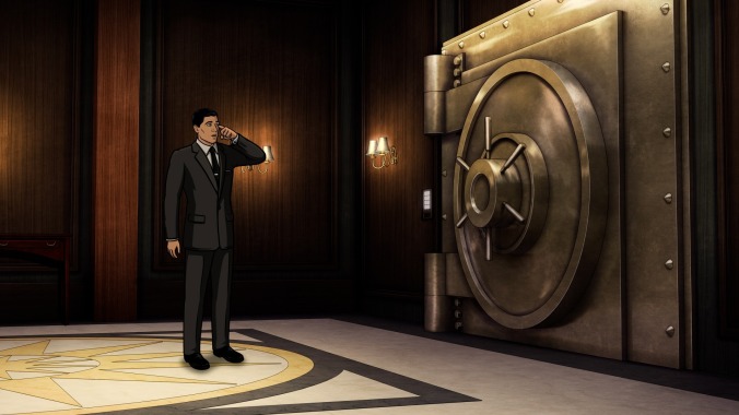 A fast-paced bank heist produces the best Archer episode of the season