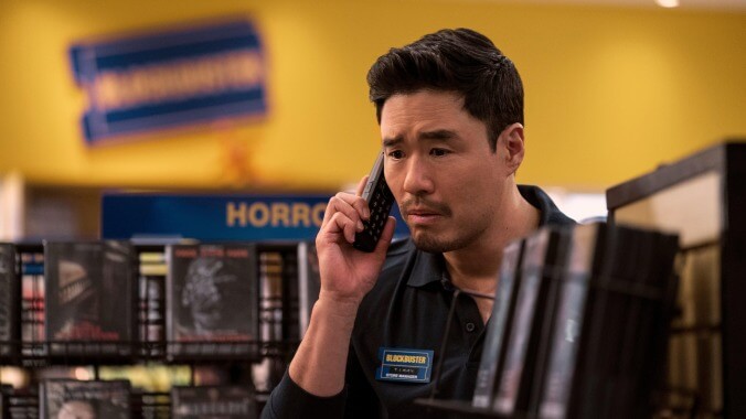 Randall Park and Melissa Fumero keep it old school in Netflix's Blockbuster trailer