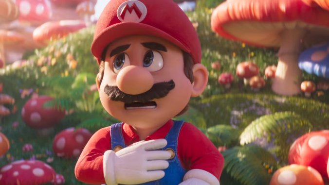 It’s been less than 24 hours and someone’s already edited Chris Pratt out of the Mario movie trailer