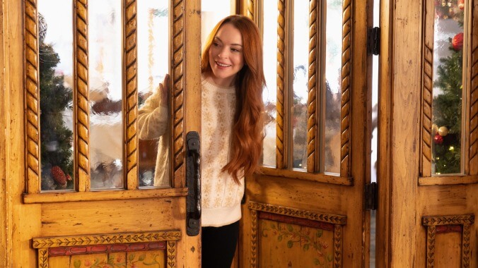 It’s a Christmas miracle: Lindsay Lohan returns in Netflix’s Falling For Christmas trailer